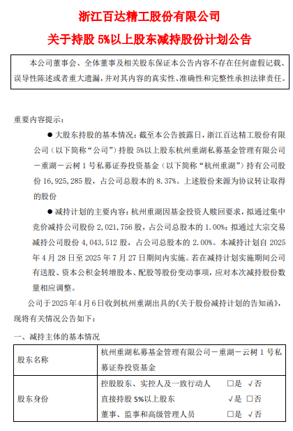 融通资产 远望谷：徐玉锁拟减持不超1%公司股份
