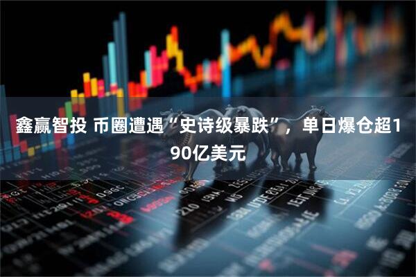 鑫赢智投 币圈遭遇“史诗级暴跌”，单日爆仓超190亿美元